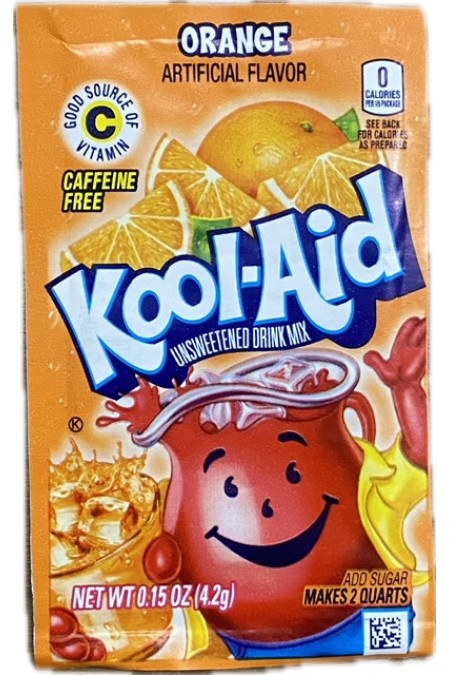 Kool-aid orange smaak